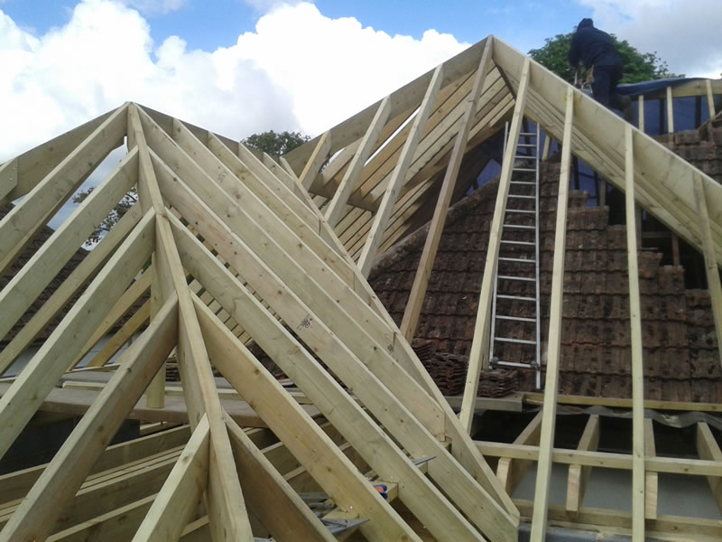 Cut and Pitched Roofing